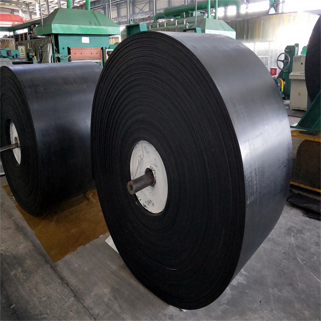 Made in China PVC Conveyor Belt Anti-Burning Rubber Conveyor Belt 