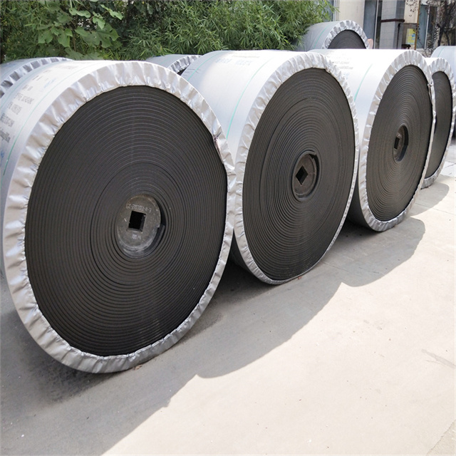 Frame Resistance Black PVC Pvg Conveyor Belt for Underground Minings