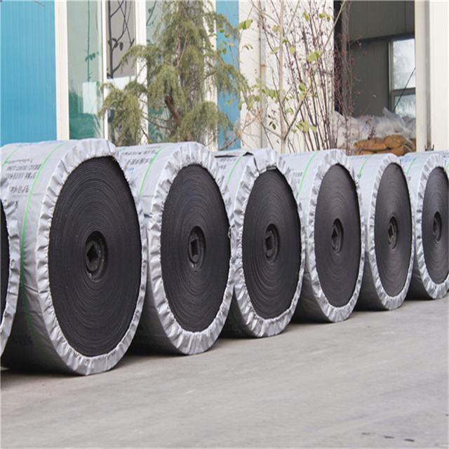 ISO Tear Resistant Black Steel Cord Conveyor Belt