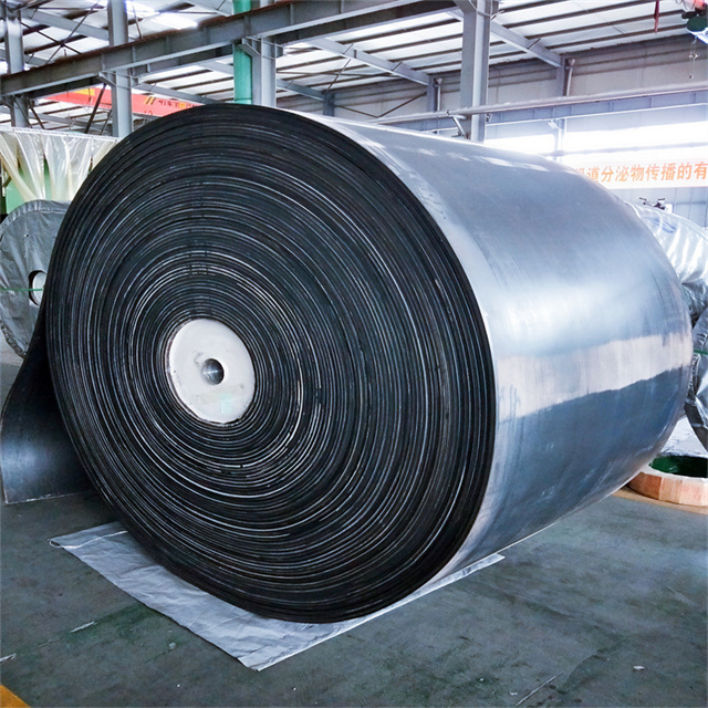 Made in China PVC Conveyor Belt Anti-Burning Rubber Conveyor Belt 