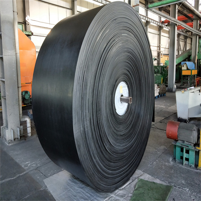 Industrial Use Steel Cord Rubber Conveyor Belt Ep Nn for Stone Crusher