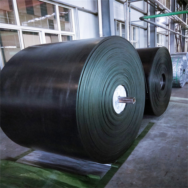 Ep Fire Retardant Rubber Conveyor Belt Reinforced with Canvas for Heavy Duty