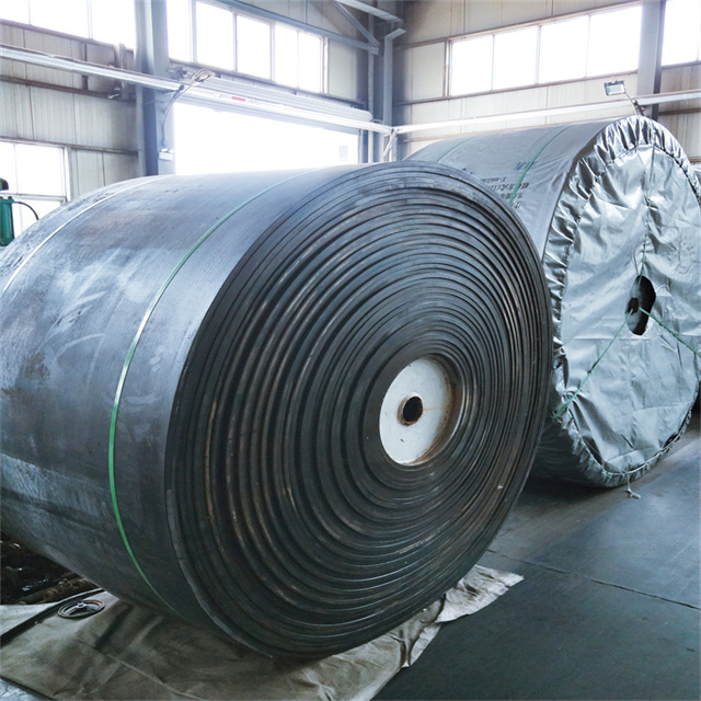 PVC Solid Woven Rubber Conveyor Belt with Heat Resistance for Mining