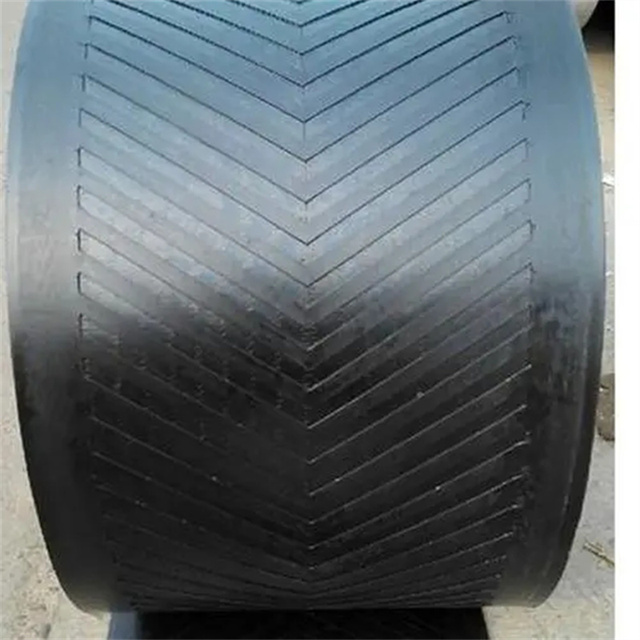 Ep/Nn/Cc Chevron Rubber Belt with Heat Resistance for Industrial