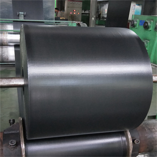 Multi-Layer Fabric Black Ep Conveyor Belt Roll