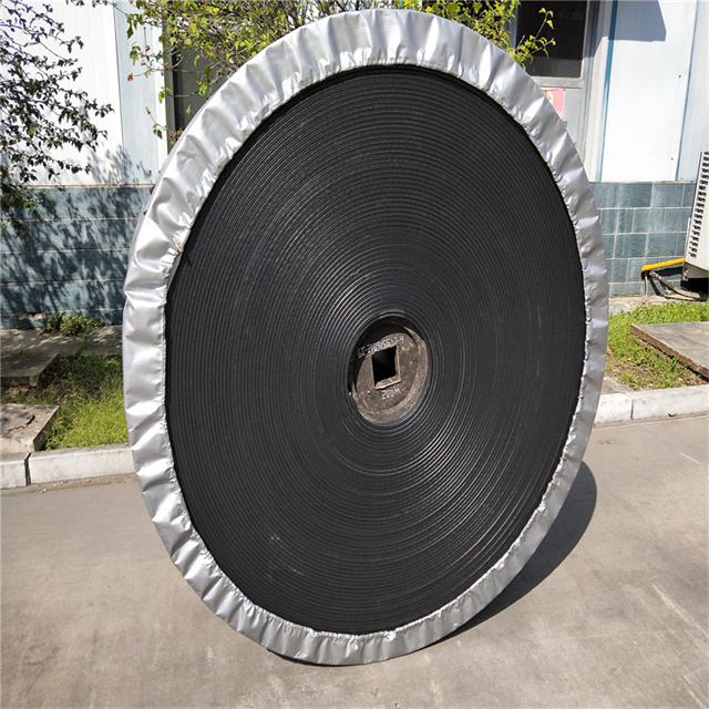 Heat Resistant PVC Solid Woven Rubber Conveyor Belt for Industrial