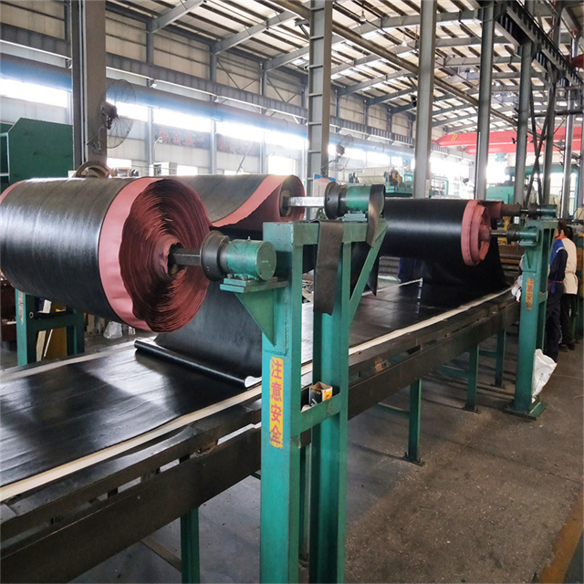 ISO Tear Resistant Black Steel Cord Conveyor Belt