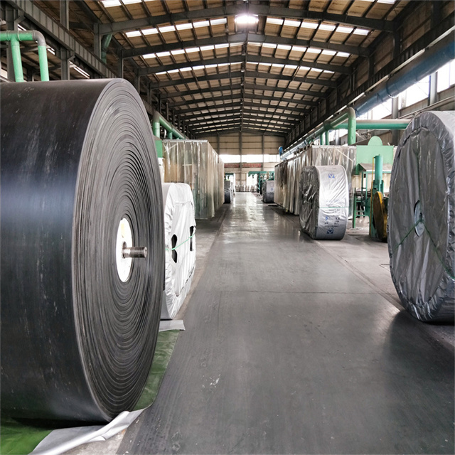 Industrial Rubber Conveyor Belt Reinforced with Steel Cord for Sale